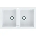 Dřez Granitový 2k 780x475 Bílá