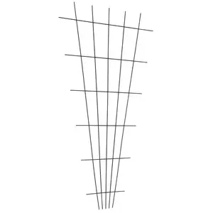 Mříž 150cm, forma "V", antracit