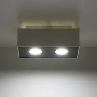 Stropná Lampa Atlanta 2 WHITE A-067