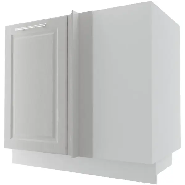 Kuchynská skrinka Emporium D13U light grey stone/biela