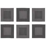 SADA PODLOŽEK 6KS 10X10CM CULINARIA KRATKA 12CGPPD003