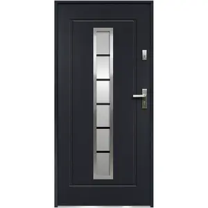 Dvere vchodové Bellona P55 90L Antracit