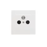 GPA-LS Koncová R-TV anténna zásuvka biely