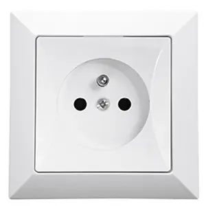 Zásuvka jednoduchá POLA biela 33029