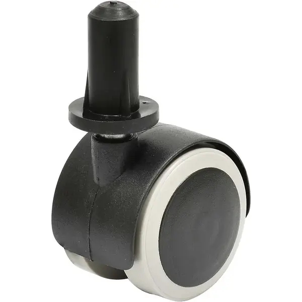 Nábytkové koliesko 40 mm/25 kg kolík 8 mm s puzdrom 13 mm