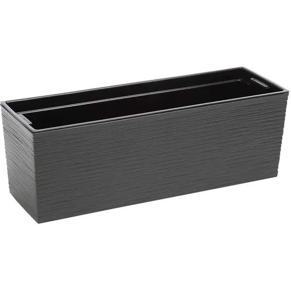 Truhlík Begónia prútie 56 cm Antracit