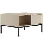 Konferenčný stolík 80 Austin Kašmír/Čierna