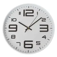 Plastové nástěnné hodiny PLO002 30.5x30.5x4.4 cm