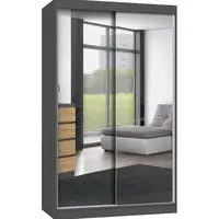 Skříň Iga 120 antracit/artisan A - zrcadlo