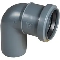 Koleno sivé 50 mm x 45° s tesnením