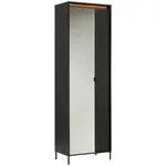 Hom`in SKŘÍŇ NA ODĚV, černá, 62/200/40 cm