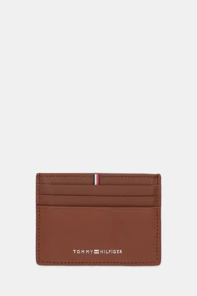 Kožené pouzdro na karty Tommy Hilfiger