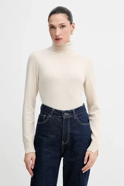 Svetr z vlněné směsi Sisley