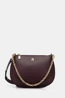 Kožená kabelka Tommy Hilfiger