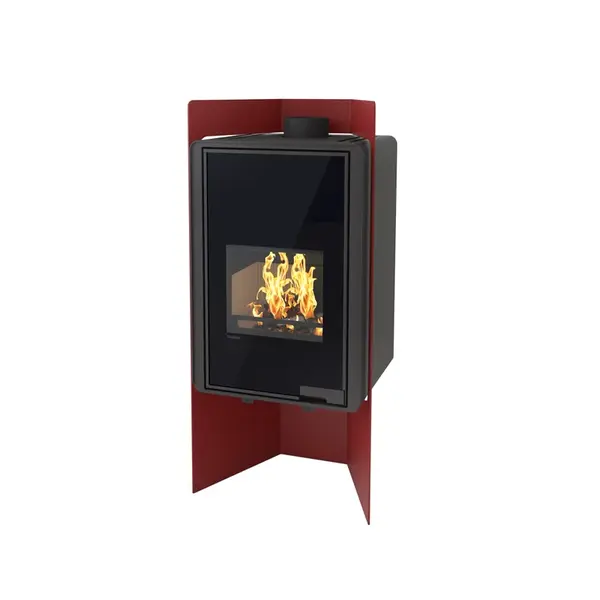 Krbové kachle FLAMINGO DELUXE PULAU, červená FLHSF42-027