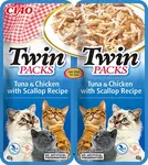 Inaba Cat Ciao Twin Packs želé krmivo pro kočky - tuňák, kuře, hřebenatky 3 x (4 x 14 g)