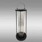 Solární lampa SQUARE VO2851 Černá