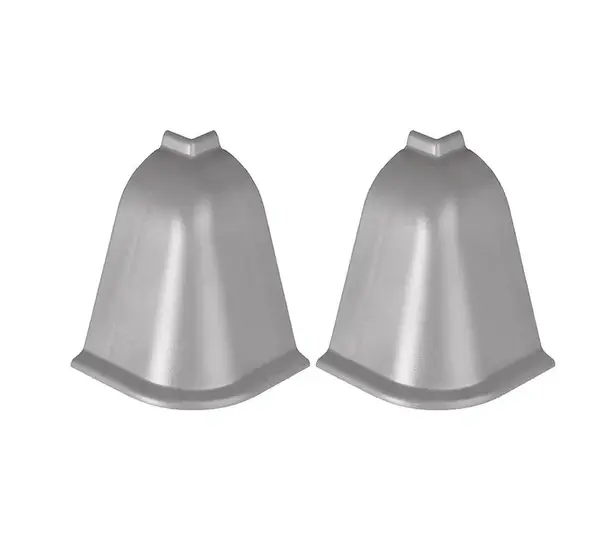 Roh vnější pro lištu k pracovní desce BL44 hliník 032