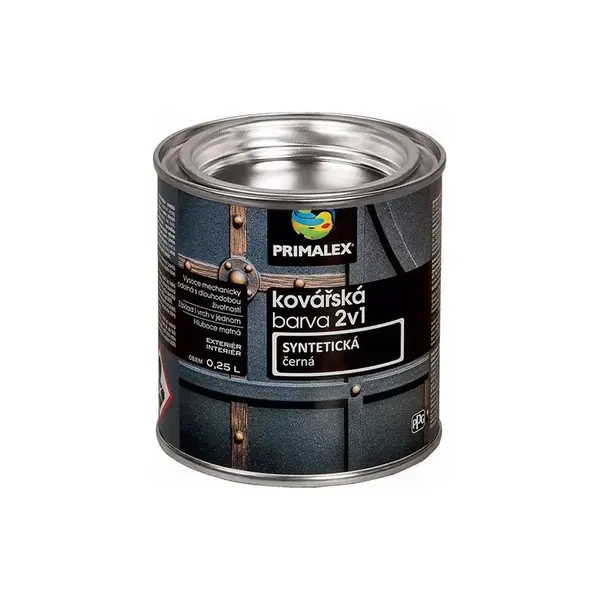 Primalex Kovářská Barva 2v1 Cierna Zaklad 0,75l