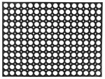 Multy home Gumová rohožka HONEY COMB 60 x 80 cm, černá MHEU5000303, 1 ks 4016.91.00