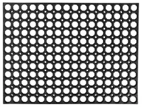 Multy home Gumová rohožka HONEY COMB 60 x 80 cm, černá MHEU5000303, 1 ks 4016.91.00