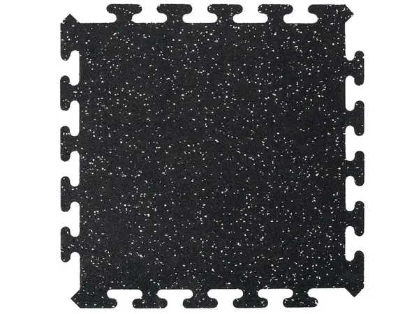 Multy home Gumová dlaždice FITNESS TILE 50 x 50 cm, černá, 1 ks