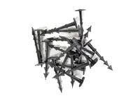 Kotvicí kolík Bradas na textilie 12 cm, 20 ks BRATSU12B 3925.90.97