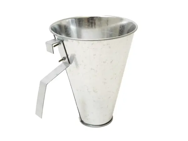 MSBroedmachines Vykrvovací trychtýř - velikost L, nerez