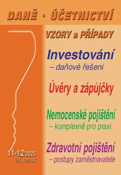 DÚVaP 11-12/2025 Investování – daňové řešení