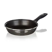 Smaltovaná pánev s nepřilnavým povrchem METALLIC Black 24 cm