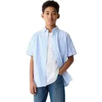 GAP SEERSUCKER Dětská košile, světle modrá, velikost