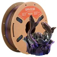 ERYONE Burnt Titanium Rainbow PLA Filament 1kg Nebula (Dark Gold & Green & Blue Purple)