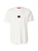 HUGO Tričko 'Danotie'  biela