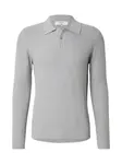 DAN FOX APPAREL Tričko 'Curt'  sivá melírovaná