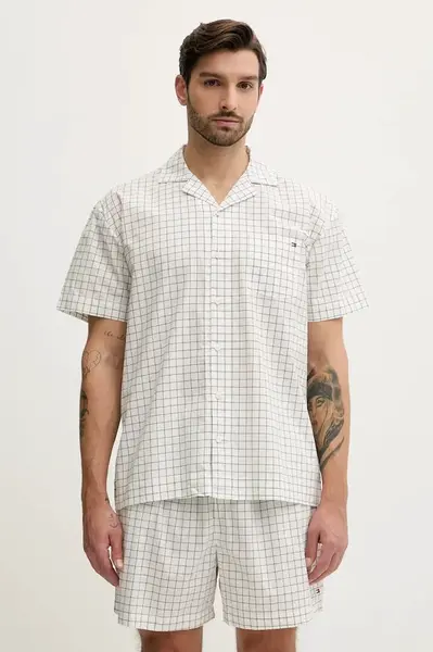 Bavlněné pyžamo Tommy Hilfiger