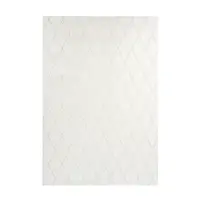 KOBEREC, 80/150 cm, krémová, bílá