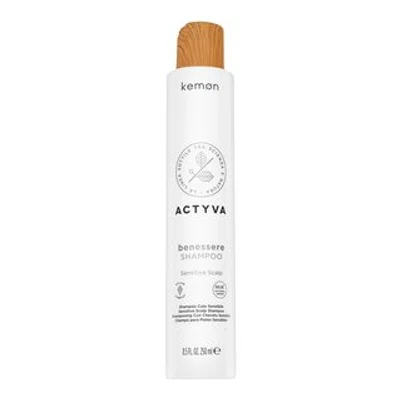 Kemon Actyva Benessere Shampoo posilující šampon pro citlivou pokožku hlavy 250 ml