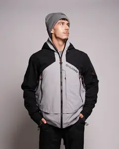 Husky Geilo M L, grey/black Pánská lyžařská bunda