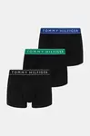 Boxerky Tommy Hilfiger 3-pack pánské, tmavomodrá barva, UM0UM03457