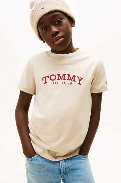 Dětské bavlněné tričko Tommy Hilfiger