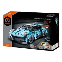 iM.MASTER Stavebnice 2v1 auto na zpětné natažení plast 293 dílků