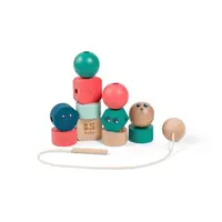 BS Toys Převlékání korálků - motorická hra