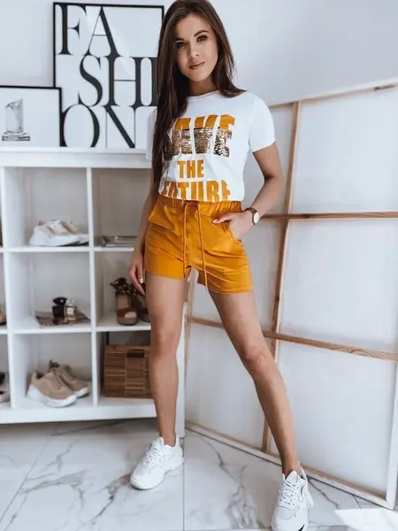 Teplákový súprav dámský SAVE II žltý Dstreet