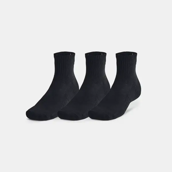 Under Armour Training Cotton 3pk Qtr Socks