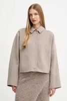 Vlněný kabát BOSS Cafeta_DF