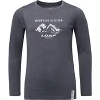 LOAP BIVOR Chlapecké volnočasové tričko, tmavě modrá, velikost 134-140