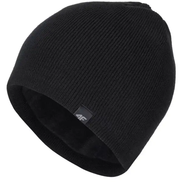 4F CAP Pánská čepice, černá, velikost