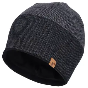 Willard ACAD Pánská pletená čepice, černá, velikost