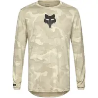 Fox RANGER TRU DRI LS Pánský dres na kolo, béžová, velikost