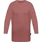 Jack Wolfskin TRAVEL 3/4 T W Dámské triko, červená, velikost XXL